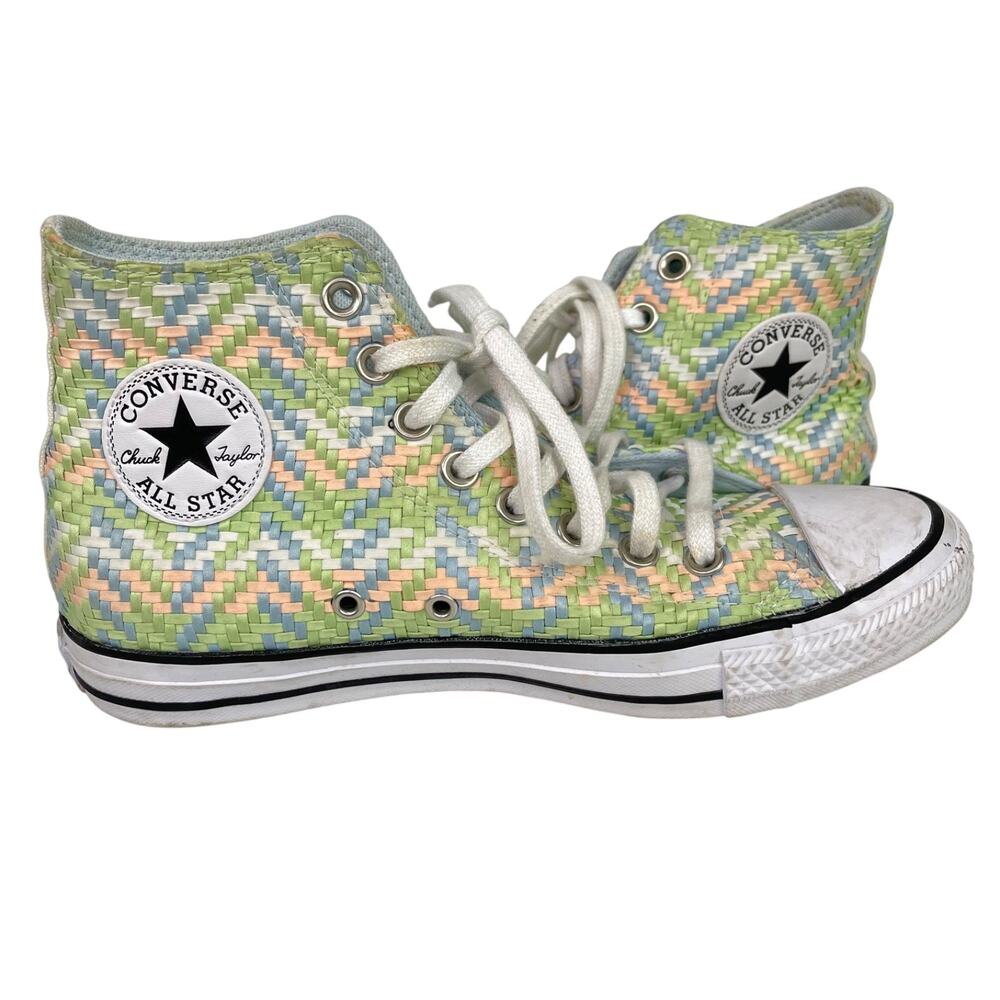 Converse Women's 9 Chuck Taylor All Star High Top We Miss Festivals Sneakers